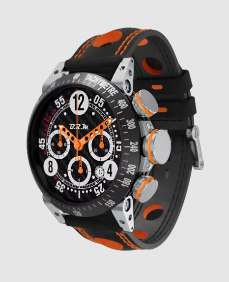 BRM Racing V8-44 Orange Carbon Edition Replica Watch